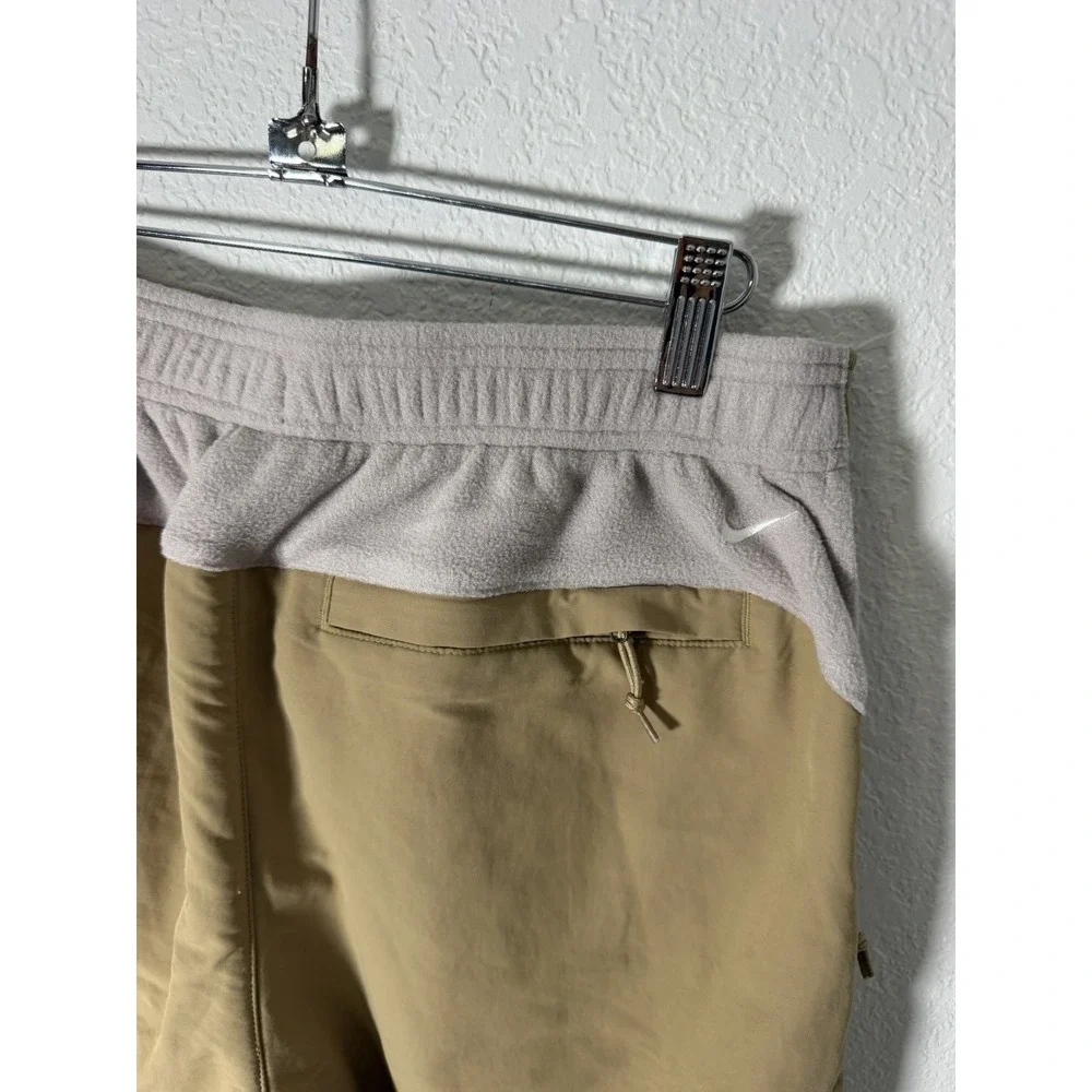 Nike Air ACG Wolf Tree Plus Fleece Pants College Grey Beige Men Sz S HJ2864-009 - Picture 5 of 8